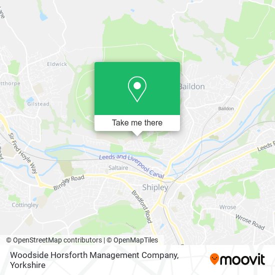 Woodside Horsforth Management Company map
