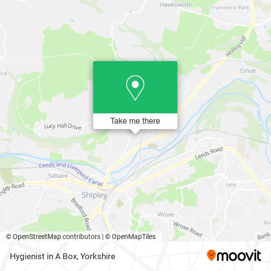 Hygienist in A Box map