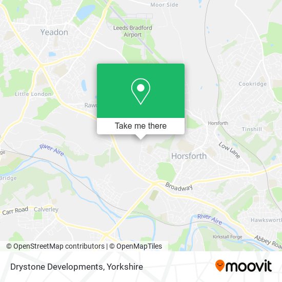 Drystone Developments map