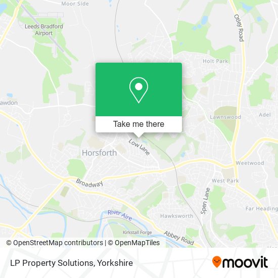 LP Property Solutions map