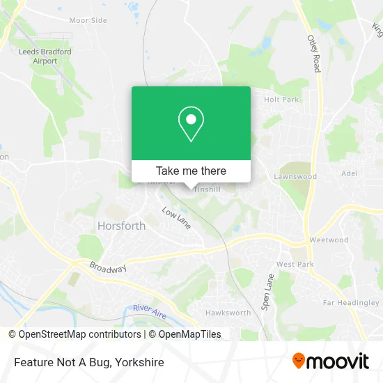 Feature Not A Bug map