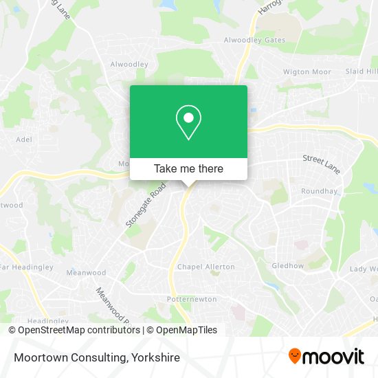 Moortown Consulting map