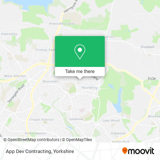 App Dev Contracting map