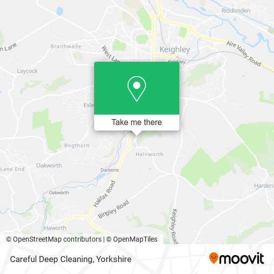 Careful Deep Cleaning map