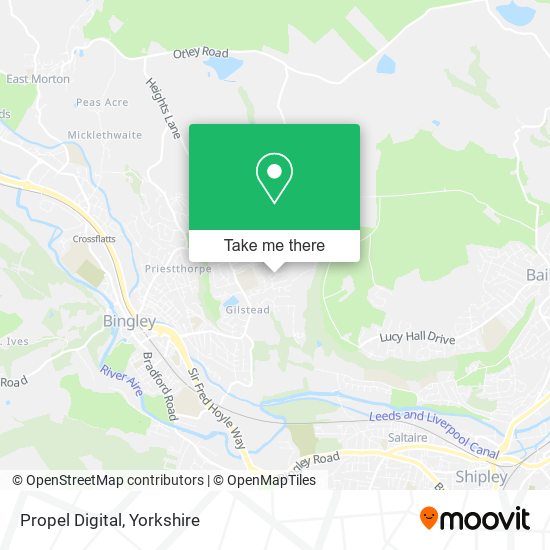 Propel Digital map