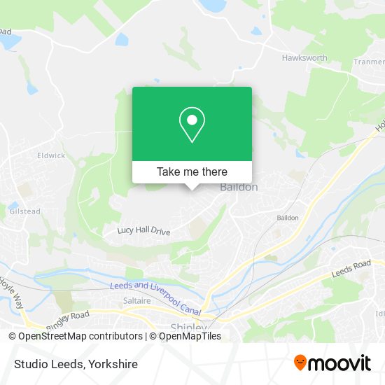 Studio Leeds map