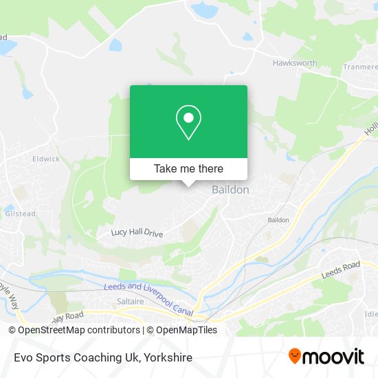 Evo Sports Coaching Uk map