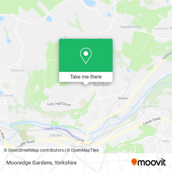 Mooredge Gardens map