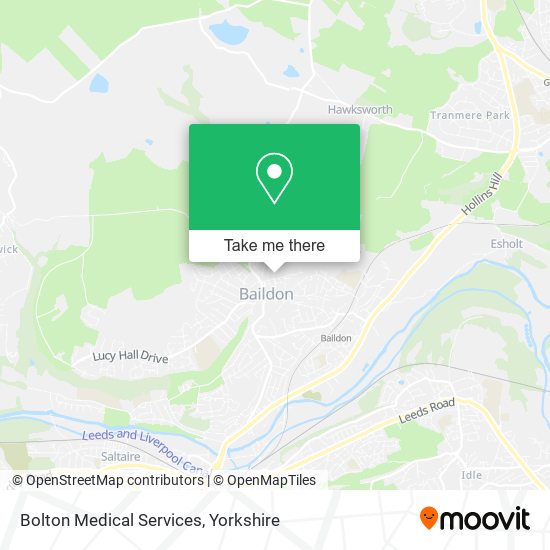 Bolton Medical Services map