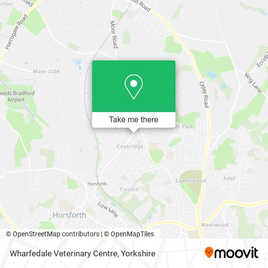 Wharfedale Veterinary Centre map