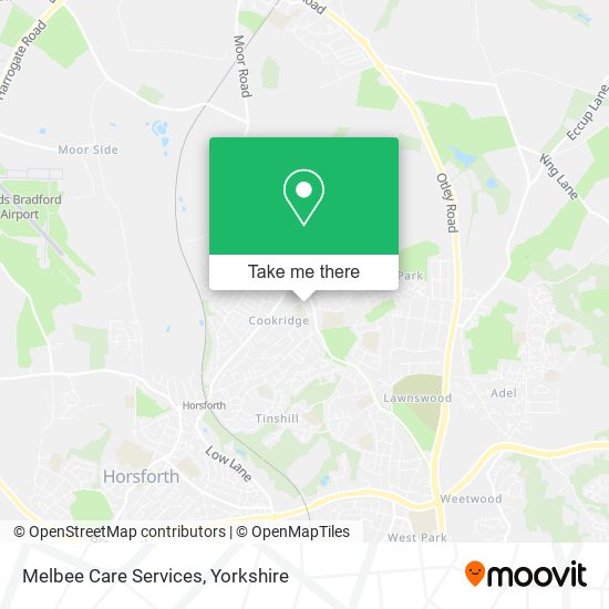 Melbee Care Services map