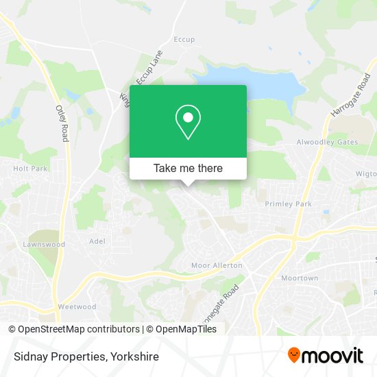 Sidnay Properties map