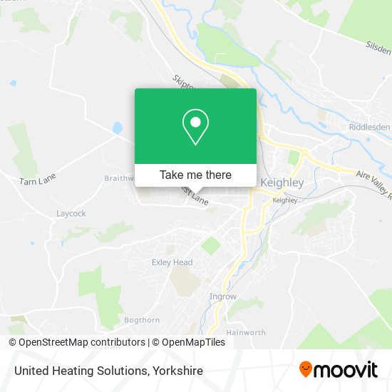 United Heating Solutions map