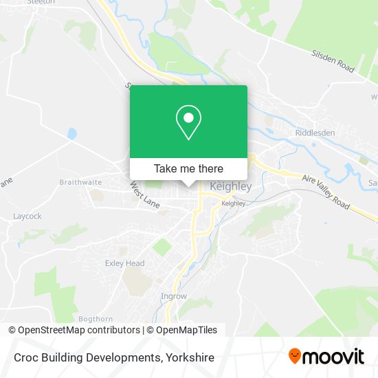 Croc Building Developments map