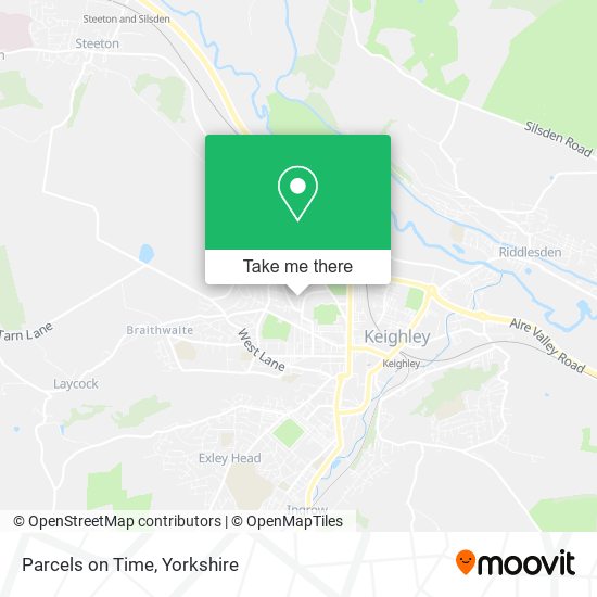 Parcels on Time map