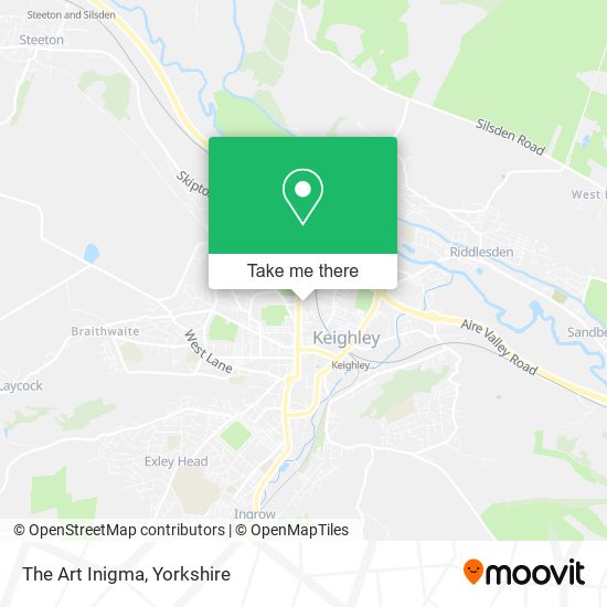 The Art Inigma map