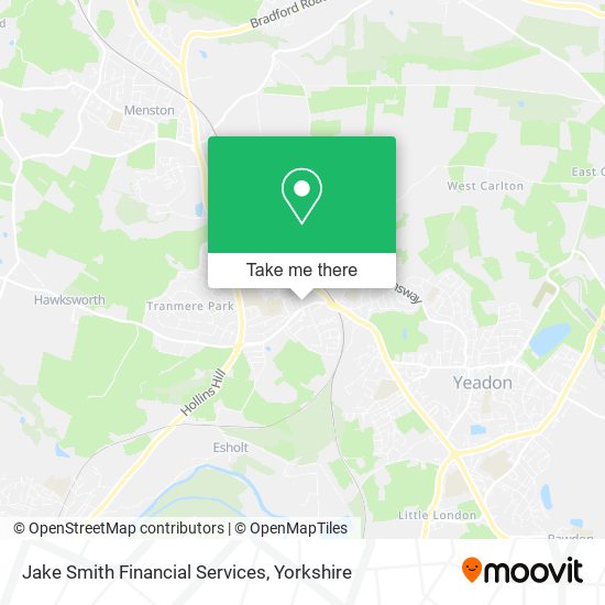 Jake Smith Financial Services map