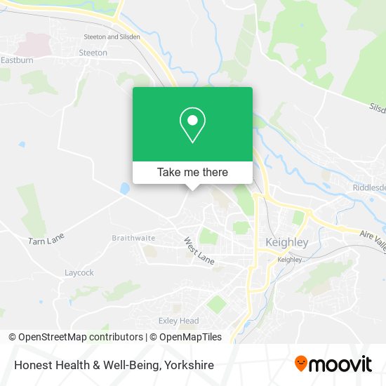 Honest Health & Well-Being map