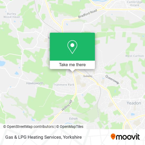 Gas & LPG Heating Services map