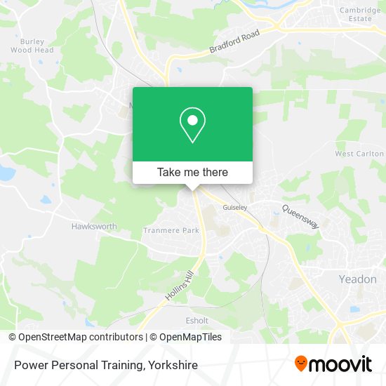 Power Personal Training map