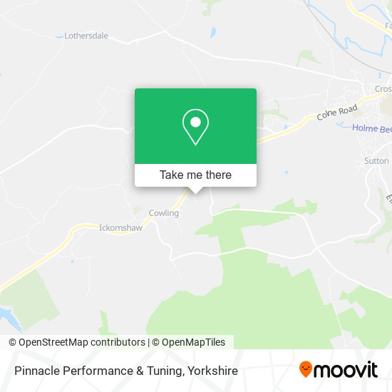 Pinnacle Performance & Tuning map