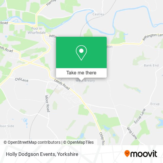 Holly Dodgson Events map