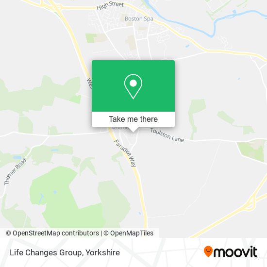 Life Changes Group map