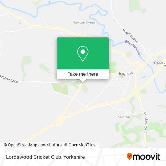 Lordswood Cricket Club map