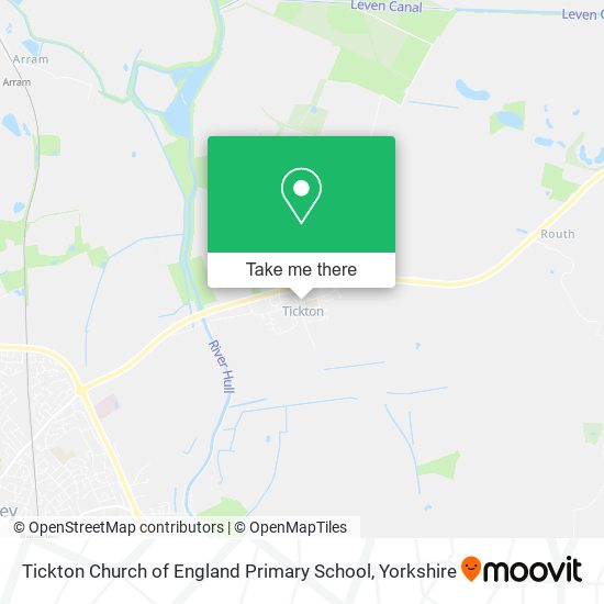 Tickton Church of England Primary School map