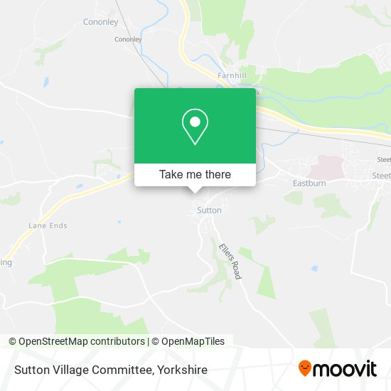 Sutton Village Committee map