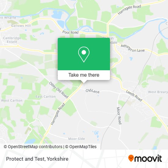 Protect and Test map