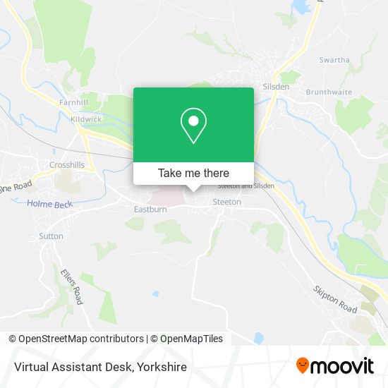 Virtual Assistant Desk map