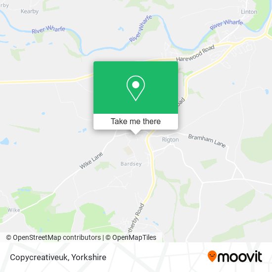 Copycreativeuk map