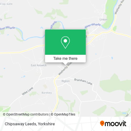 Chipsaway Leeds map