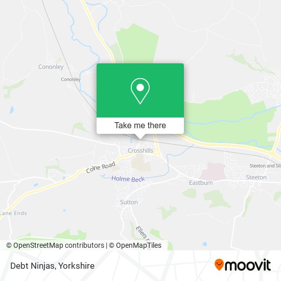 Debt Ninjas map