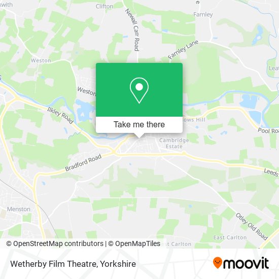 Wetherby Film Theatre map