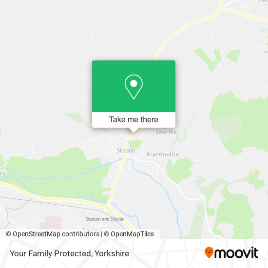 Your Family Protected map