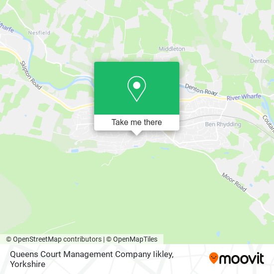 Queens Court Management Company Iikley map