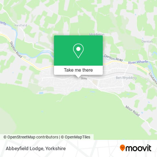 Abbeyfield Lodge map