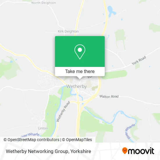 Wetherby Networking Group map