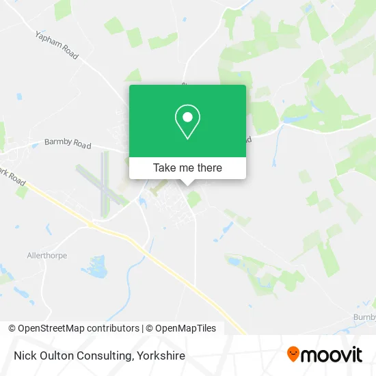 Nick Oulton Consulting map