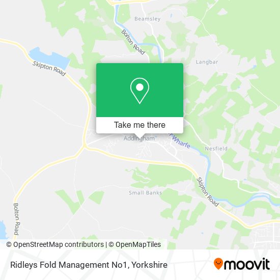 Ridleys Fold Management No1 map