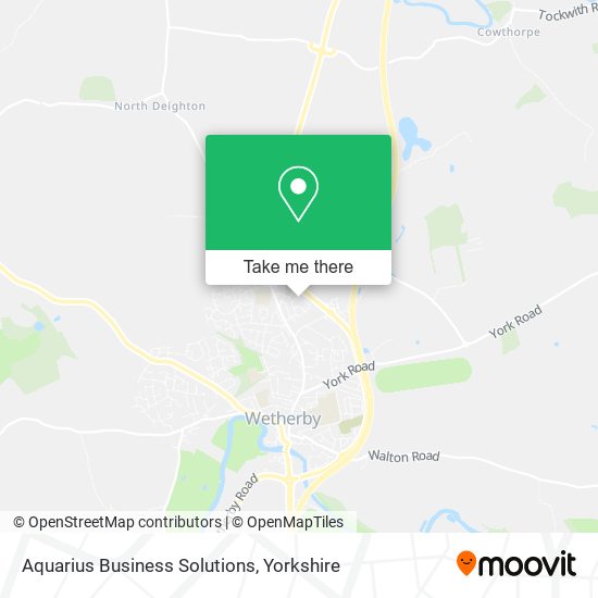 Aquarius Business Solutions map