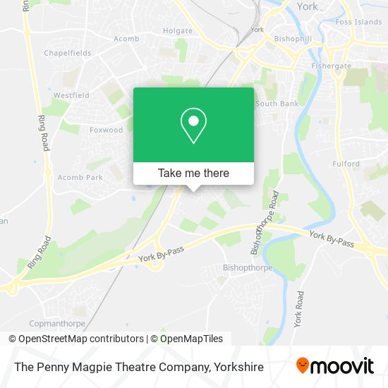 The Penny Magpie Theatre Company map