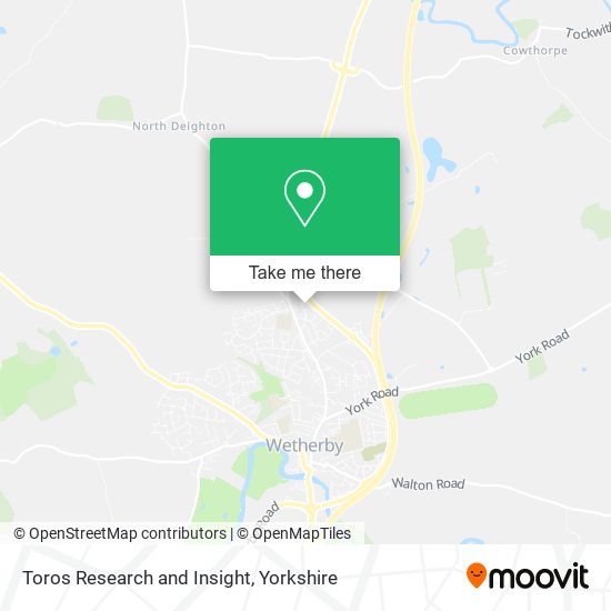 Toros Research and Insight map