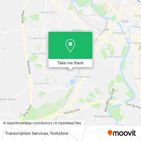 Transcription Services map