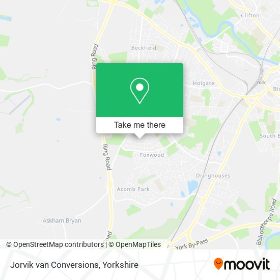 Jorvik van Conversions map