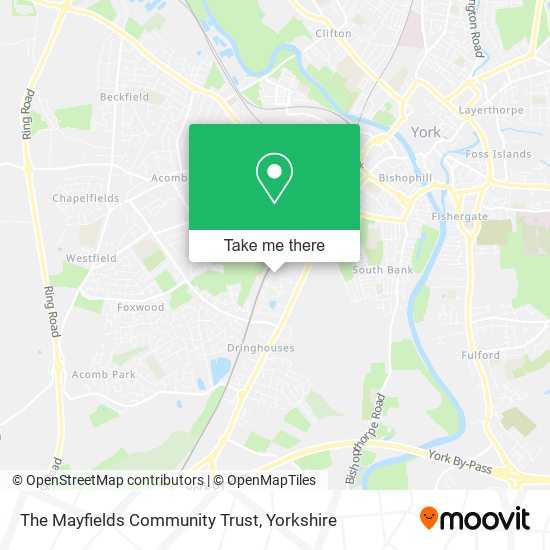 The Mayfields Community Trust map