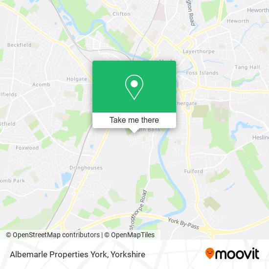 Albemarle Properties York map