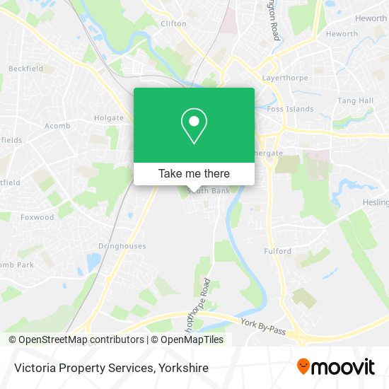 Victoria Property Services map